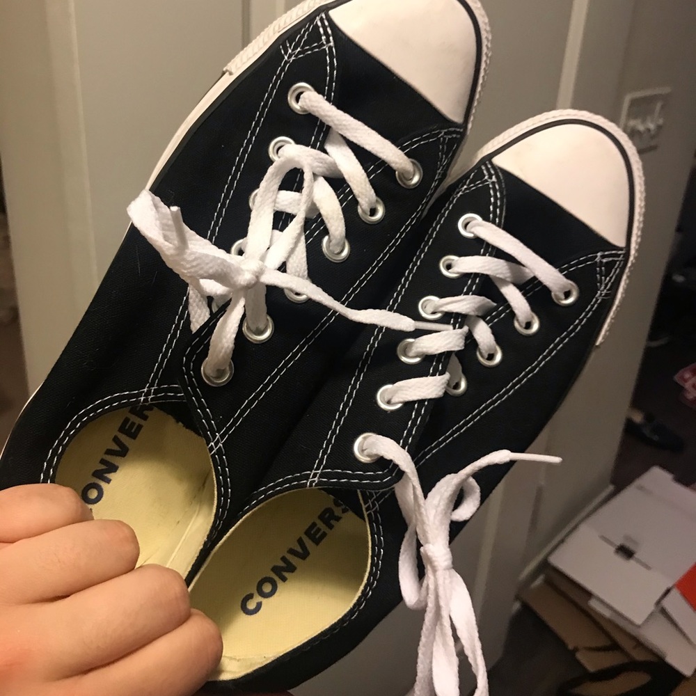 Black Converse Low top Sneaker Women’s 10